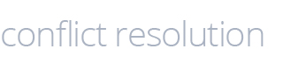 Konfliktklärung Überschrift